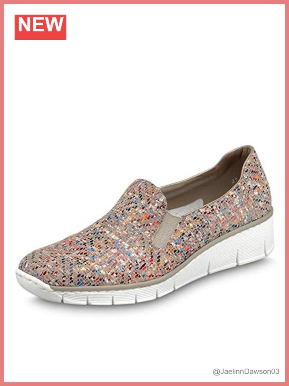 Women's Leather Loafers Flexible Outsole Comfortable Pull-On Flat